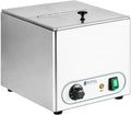Elektrische Hotdog-Maschine aus Edelstahl, 1000 W, 10 L, 30-90°C