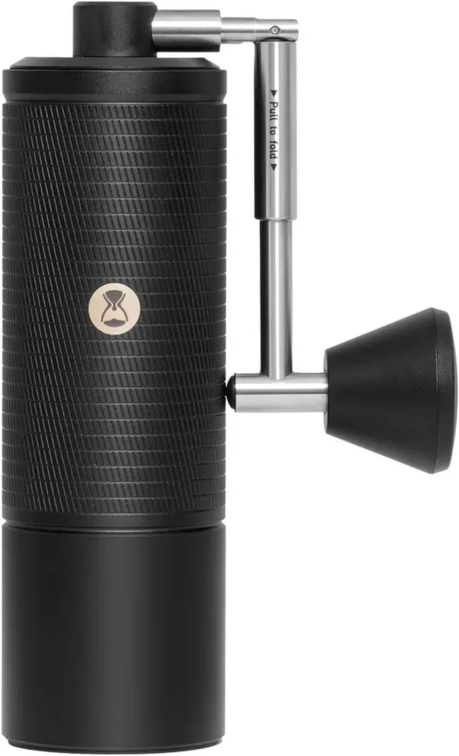 TIMEMORE C5 Pro Hand-Kaffeemühle mit S2C-042-III Mahlwerk, Präzise 0,031mm Einstellung, Robuste Metallmühle für Espresso, French Press, Pour Over – Schwarz
