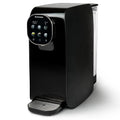 OsmoFresh Quella Pro Black: Umkehrosmose-Tischsystem mit Heißwasserspender, 6 Temperaturstufen, 7-stufige Filtration, ideal für Küche, Büro und Wohnmobil