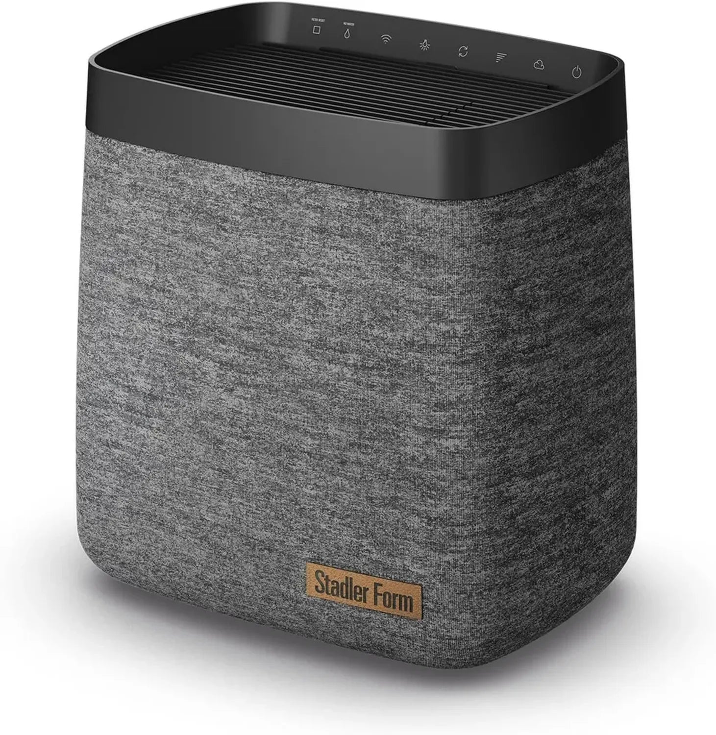 Stadler Form Karl Luftbefeuchter, kraftvoller Verdunster bis 100 m², leise & App-steuerbar, 4 Modi, schwarz